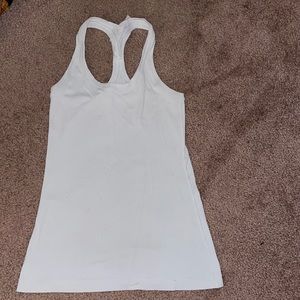 White lululemon size 4 tank top